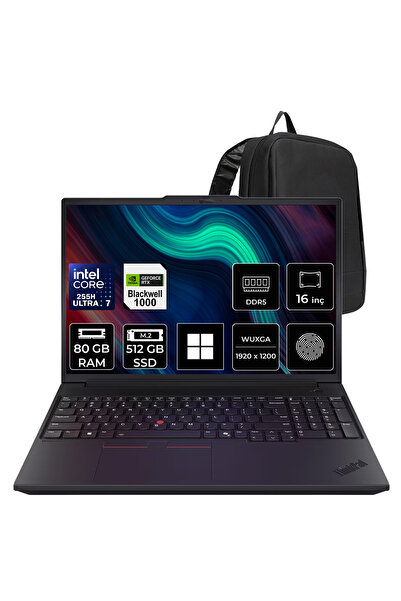 LENOVO ThinkPad P16v Gen 3 Intel Core Ultra 7 255H RTX PRO 1000 Blackwell 8GB...