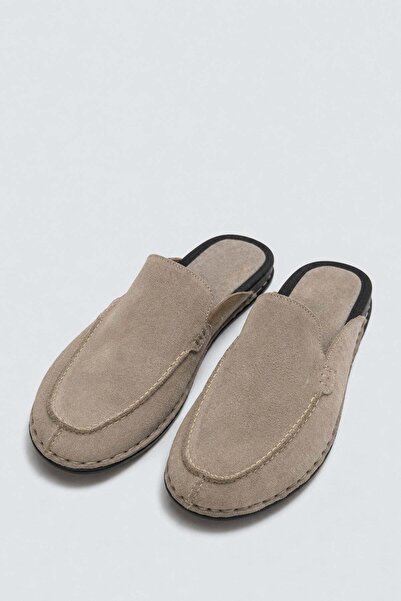 Antioch Beige Soft Stitched Toe Sabo