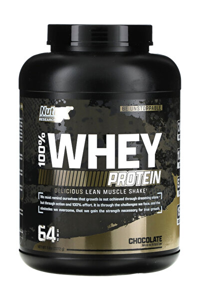 Nutrex Research 100% Whey, Chocolate, 5 LB 2.72kg