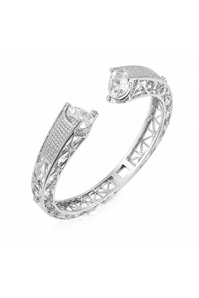neslyaccessories Eiffel Tower Patterned Clamp Silver