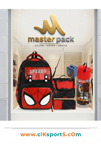 MASTER PACK Speedy Okul Çantası , Beslenme Çantası , Kalem Çantası , Suluk Ma...