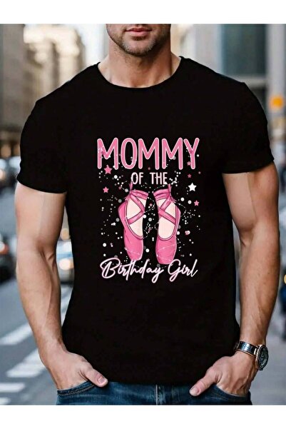 KYMC07 تي شيرت صيفي للرجال من القطن 100%، بتصميم "أم راقصة الباليه في عيد ميل...