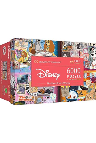 Trefl Disney The Little Mermaid Puzzle with Poster, 6000 Pieces