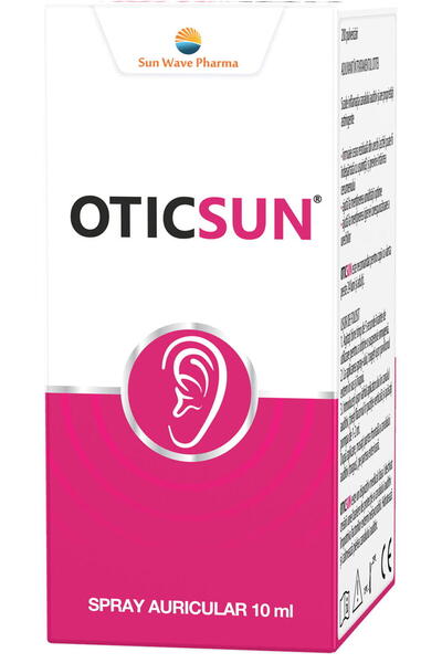 SUN WAVE PHARMA Oticsun Solutie Otica 10ml