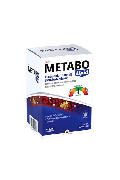 SUN WAVE PHARMA Metabo Lipid 60cps