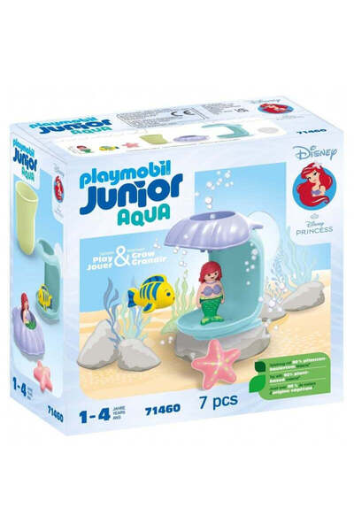 Playmobil Disney Princess Junior & Disney: Το Ντους με Κοχύλια της Άριελ 71460