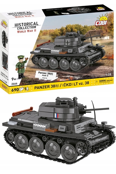 Cobian Panzer 38(t)/Čkd Lt Tip 38 Al Doilea Război Mondial Cobi