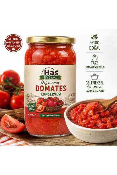 Has Şifa Deposu Organik Doğranmış Domates Konservesi 650 gr