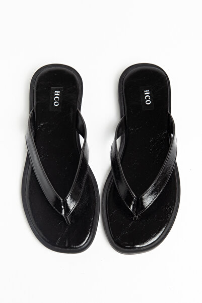 HCO SHOES شبشب نسائي مسطح غير قابل للانزلاق