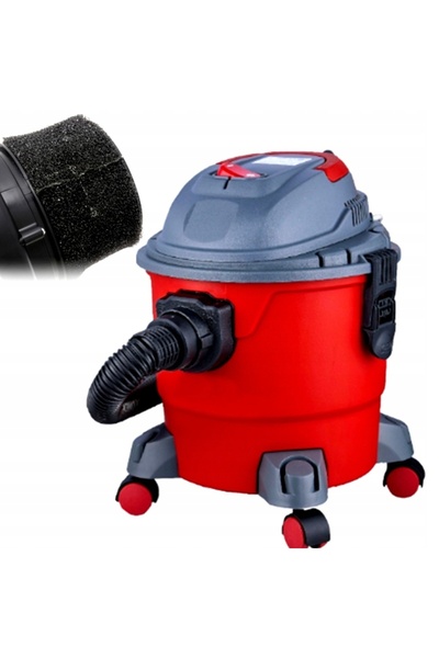 Kraft&dele Aspirator de praf și apă + Priză 1200W 15L