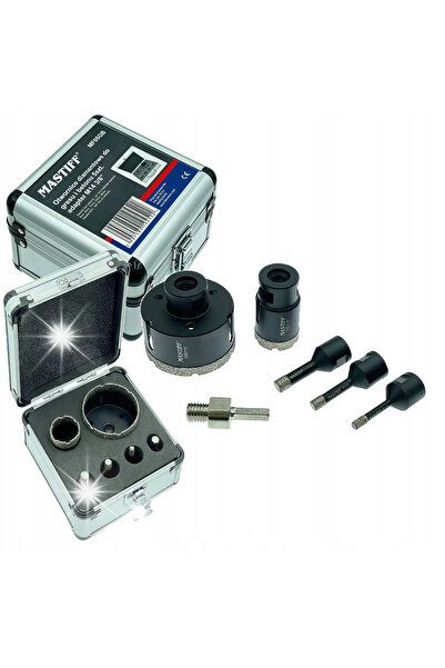 MASTIFF Set de burghie cu vârf de diamant pentru gresie 6-68