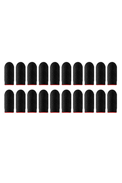 Choice7 20PCS Red 20/40 pcs Finger Sleeve For PUBG Mobile Game Finger Cover B...