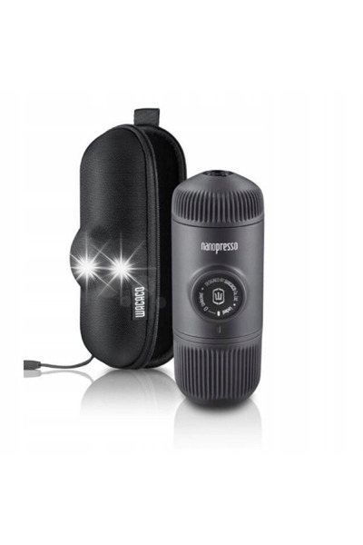 Wacaco Aparat de cafea portabil compact și robust Nanopresso + Husă