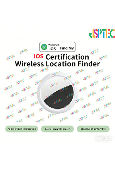 Choice جهاز تتبع أمان بلوتوث أبيض من JSPTEC يعتمد على تطبيق Find My لنظام iOS...