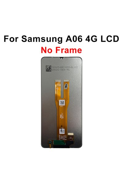 choice2 شاشة لمس LCD 4G سوداء بدون إطار 6.7 بوصة لهاتف سامسونج جالاكسي A06 4G...