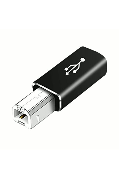 Choice3 black USB B Male to USB Type C Female Adapter for Scanner Printer Con...