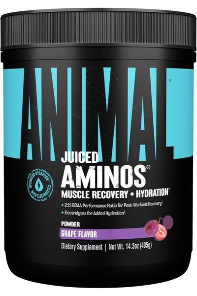 Animal Juiced Amino Acids - BCAA Powder EAA Matrix Plus Hydration with Electr...