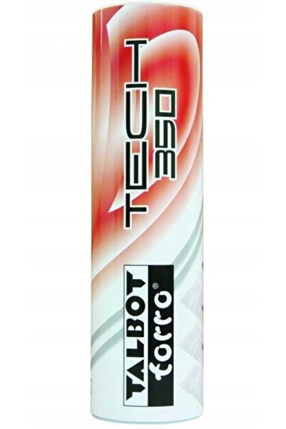 NO BRAND Fluturaș de badminton TALBOT TORRO Tech 350 Mediu 6 bucăți Alb