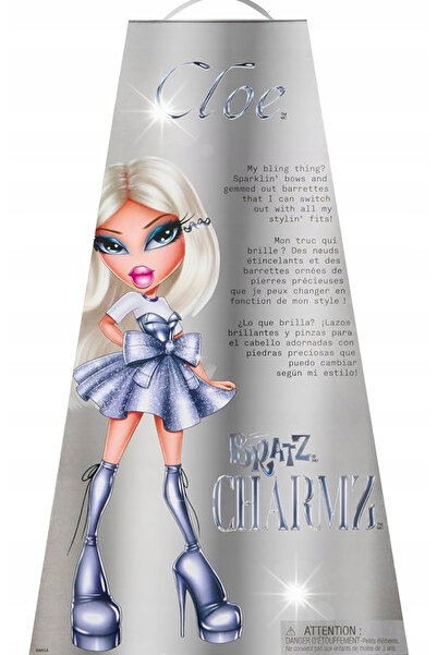 mgatelier Păpușă de modă Bratz Charmz Cloe cu brățară cu talismane 599333 Hit
