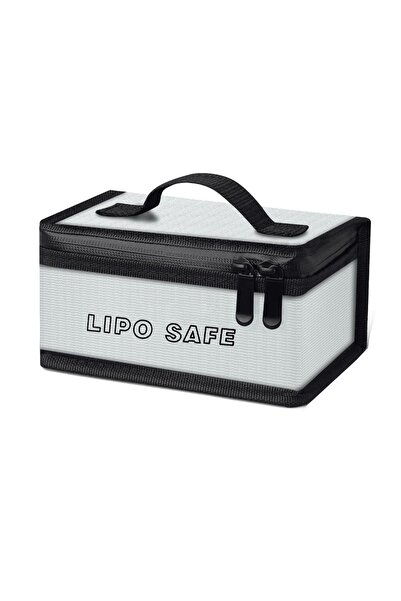 Choice1 Silver Portable Lipo Safety Bag Explosion-Proof Waterproof Battery Fi...