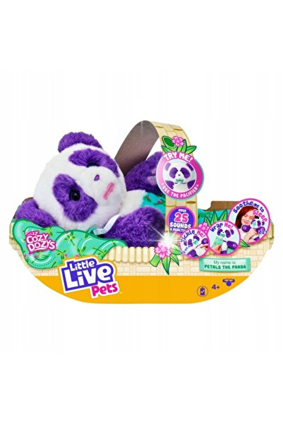 LITTLE LIVE PETS Panda Interactivă Violetă COZY DOZYS PETALS 26400