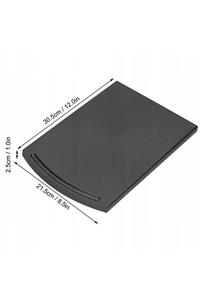 NO BRAND Covoraș/tavă ABS pentru aparat de cafea 30.5x21.5x2.5cm