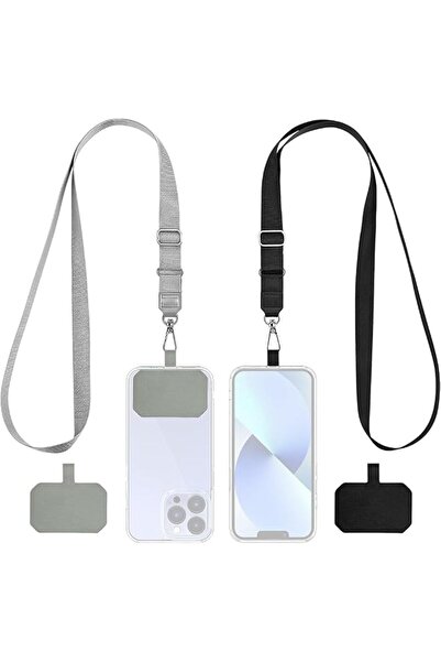Generic 2Pcs Phone Sling Straps with Insert Sheets Adjustable Phone Sling Str...