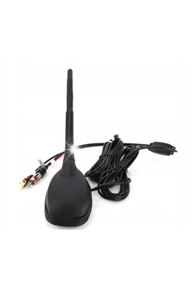 NO BRAND Antenă auto 12V Radio Digital DAB+Fm+GPS 15dB Conector SMB