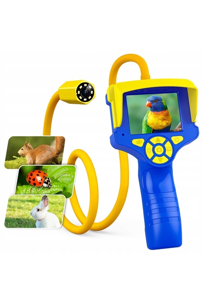 NO BRAND Microscop de jucărie pentru copii, cadou pentru copii, albastru