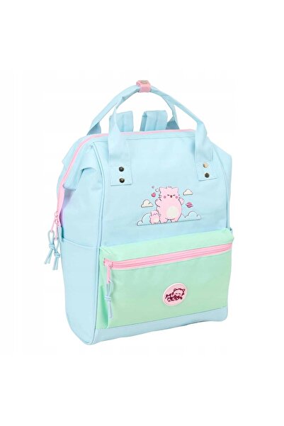 NO BRAND Rucsac / Geantă Pink the Pink Cat cu compartiment pentru laptop 40x2...