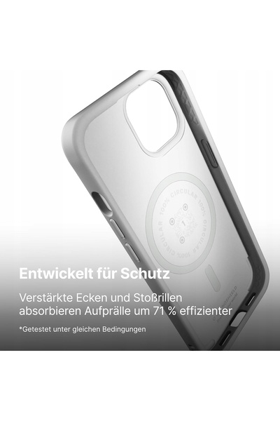 NO BRAND Rhinoshield Solidsuit Husă Anti-alunecare Magsafe pentru iPhone 15 P...