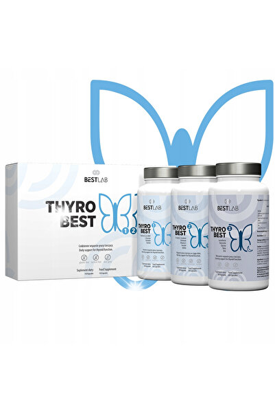 NO BRAND Best Lab Thyrobest pentru Inactivitate Tiroidală Inozitol L-Tirozină...