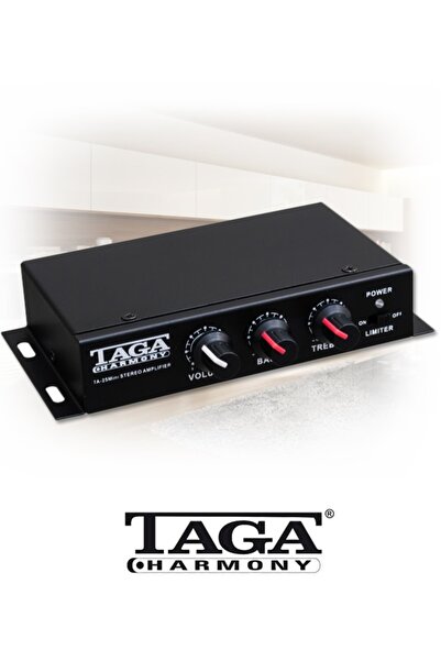 NO BRAND Taga Harmony Ta-25Mini V.2 Negru 25W 8 Ohm Amplificator Stereo de In...