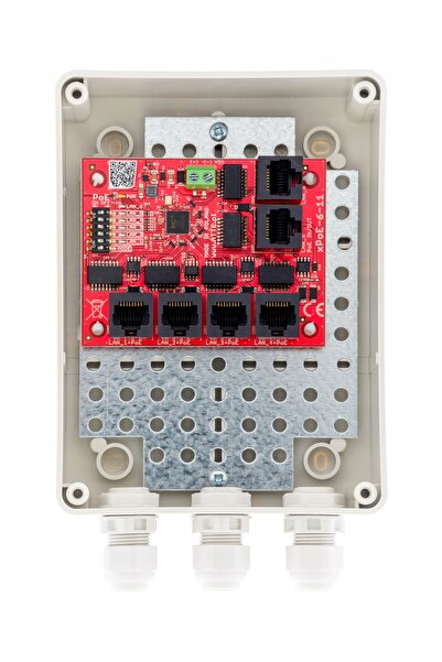 attendmon Switch xPoE-6-11-S2 cu 6 porturi Long Range ATTE