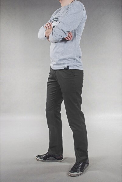 NO BRAND Pantaloni eleganți bărbați, formali, din bumbac 100% 1410-2 88 cm