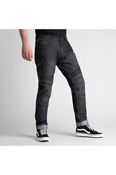 NO BRAND PANTALONI JEANS BROGER OHIO TAPERED FIT WASHED NAVY W30L32