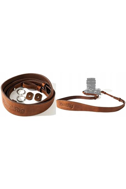 NO BRAND Smallrig 5209 Curea de umăr universală din piele maro