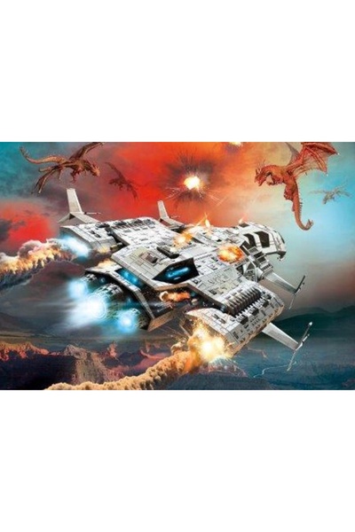 NO BRAND Lenjerie de pat pentru copii, bumbac, 140x200, Gamer Dragons 19