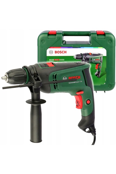 Bosch Mașină de găurit 730W UNIVERSALIMPACT 730 + cutie