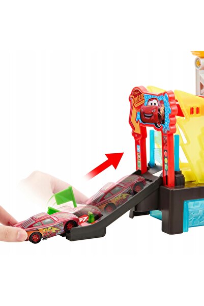 NO BRAND Jbm70 Mattel Cars Auta Spălare auto cu schimbare de culoare
