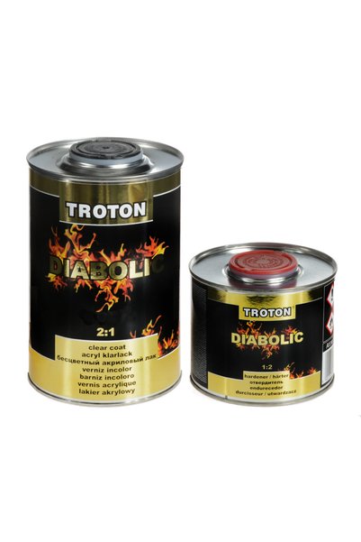 NO BRAND Troton Matt 2:1 Lac incolor |   Set complet 1 + 0.5 L
