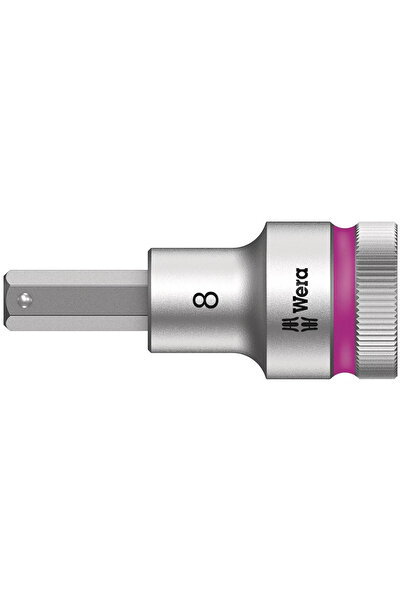 wera 8740 C Hf Hex Tip Zyklop Socket Bits with 1/2" Socket, Holding Function,...