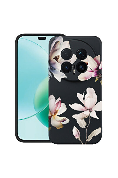bestcase ®   Θήκη TPU Υπέρλεπτη Husa για Honor Magic8 Pro, Ανθικό Σχέδιο Μανό...