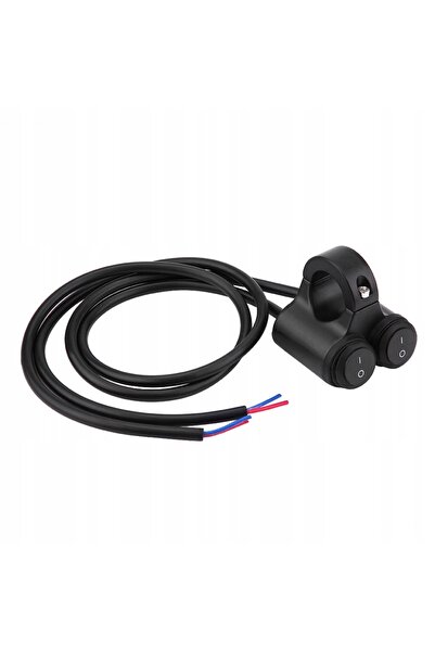 NO BRAND Comutator universal pornit/oprit pentru motocicletă, cu funcție dubl...