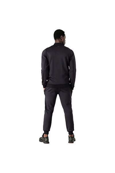 4F Hanorac sport bărbați BLM020 cu fermoar, bleumarin, S