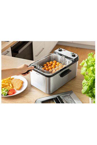 NO BRAND Friteuză Tradițională Sencor 7200Ss 2200W 3,2L 1,4kg Cartofi prăjiți...