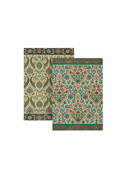 Bazen Defter مجموعة دفاتر ملاحظات A5 غير مسطرة - دفتر يوميات، دفتر كولاج، ودف...