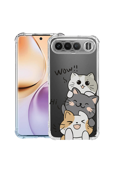 bestcase ®   Противоударен калъф Husa за Realme 16, Cat Wow, 3156793 AS 1855