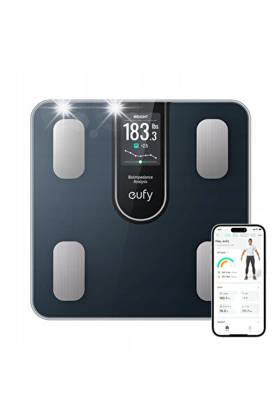 eufy Cântar de baie inteligent C20 16 Bluetooth Măsurători de greutate