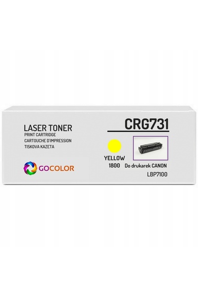 NO BRAND Nou pentru Canon Crg731Y Crg-731Y Toner Color Imageclass Lbp-7110Cw ...